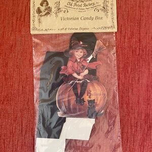 Old Print Factory Reproduction Halloween Candy Box